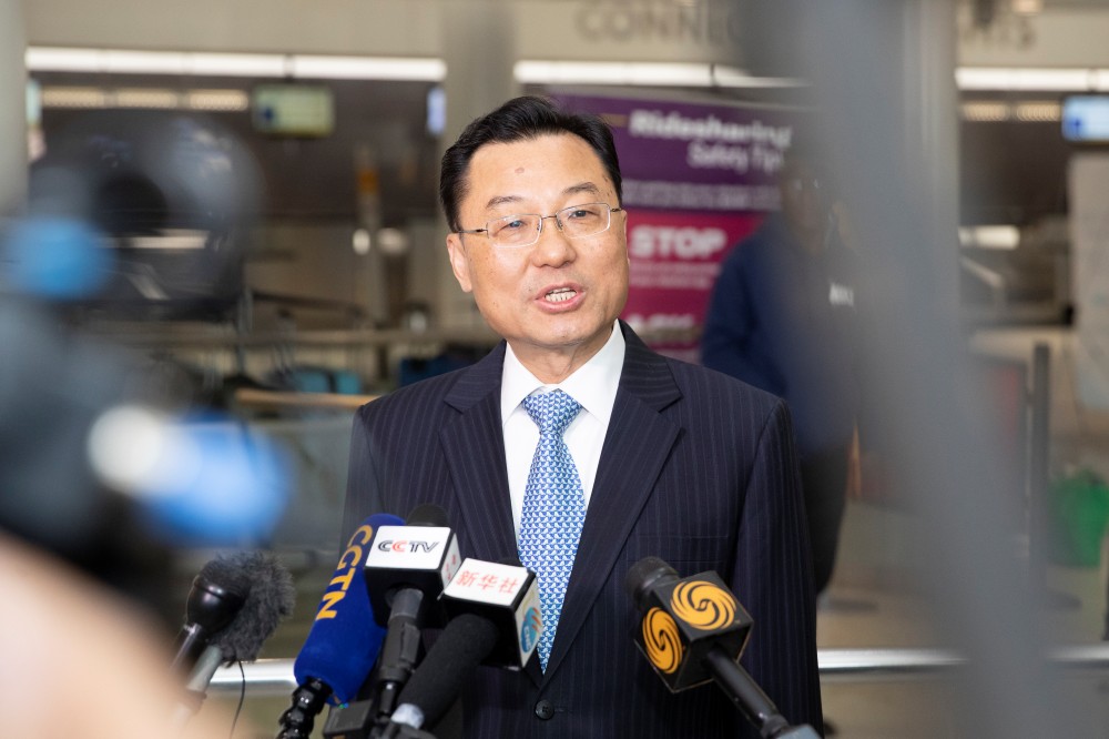 China's ambassador urges end to trade war but signals readiness for retaliation