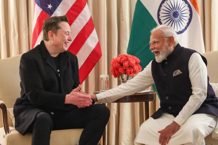 Modi speaks to Elon Musk on tech and innovation ties