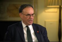 Governor BoE says US-UK trade deal leaves tariffs higher than before