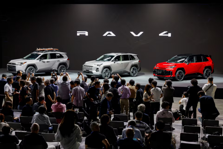 Toyota unveils latest RAV4 with new software platform