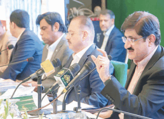 Sindh cabinet clears transport, wheat relief, Thar rail funds, IT Tower plan