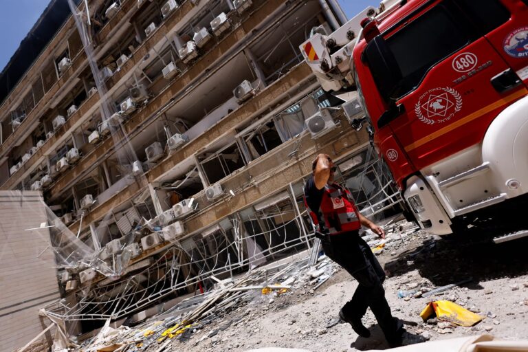 Iran strikes near Microsoft office in Beersheba in missile exchange