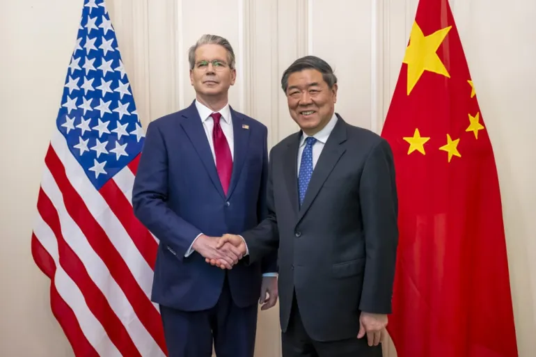 U.S.-China trade talks extend to second day in London