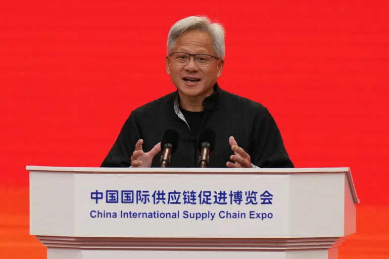 Nvidia CEO Jensen Huang in China