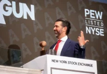 Trump Jr.-backed firearm company sees 22% stock decline post-listing