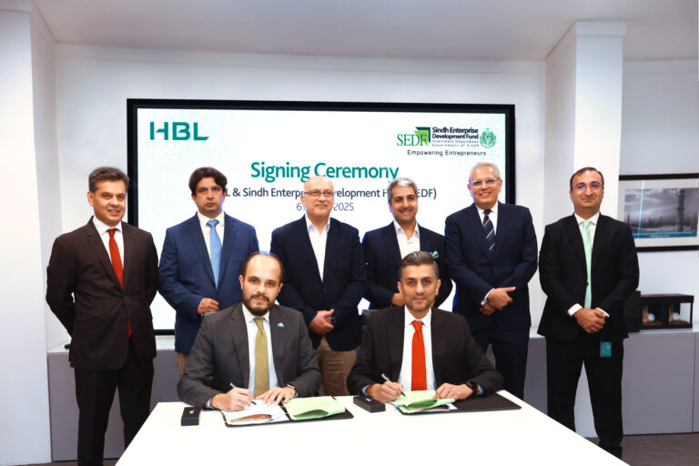 HBL and SEDF forge strategic partnership to drive SME growth in Sindh