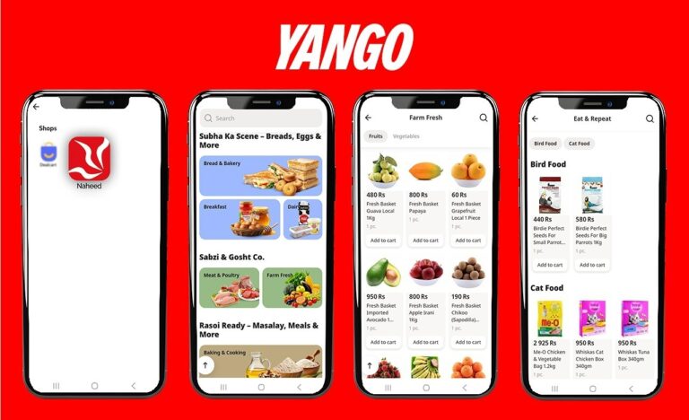 Customers in Karachi can now order directly from Naheed Supermarket via Yango super app