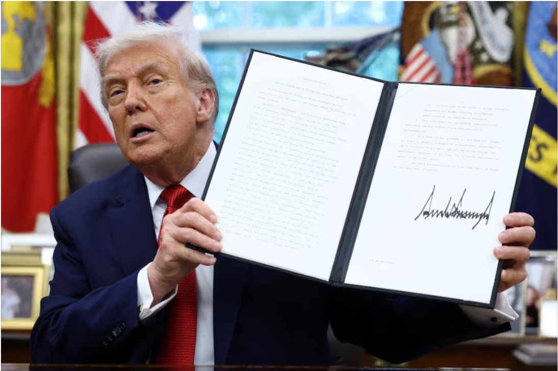 Trump signs order declaring TikTok sale ready and values it at $14 billion