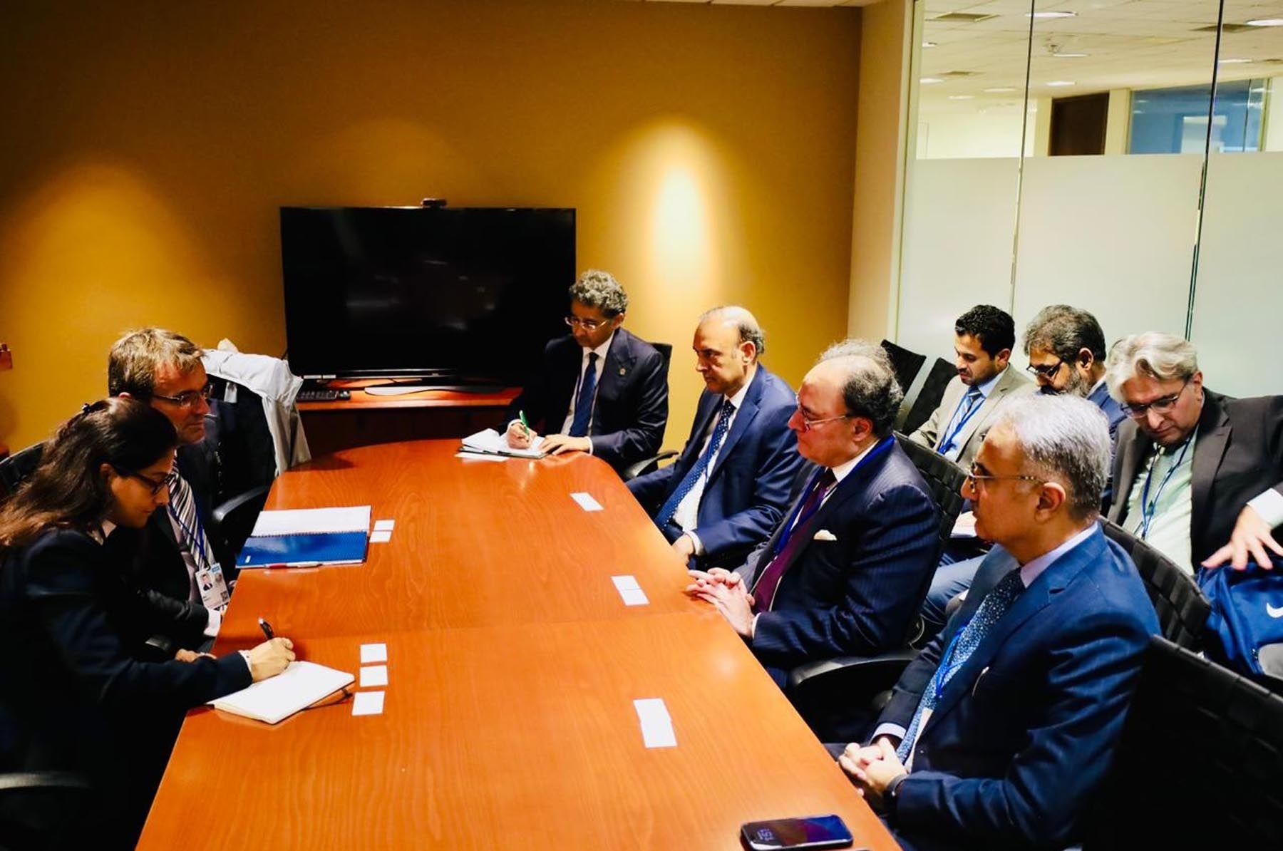 Finance minister highlights agriculture reforms, climate resilience at World Bank session in Washington