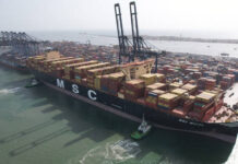 Pakistan receives largest-ever container ship as MSC Micol docks at Hutchison Ports terminal in Karachi