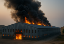 Fire erupts at Gul Ahmed Textile’s warehouse; company assures insurance cover