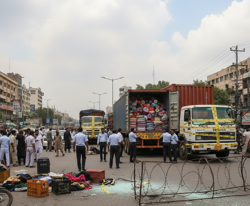 Pakistan Customs foil major smuggling attempt, seize fabric worth millions 