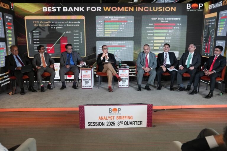 Bank of Punjab holds analyst briefing for investors & research analysts