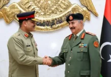 Pakistan strikes $4 billion deal to sell weapons to Libyan force, officials say