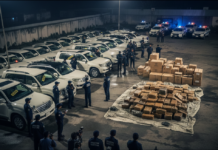 Customs seizes Rs470 million worth of smuggled goods, including 19 NDP vehicles, 109 kg of hashish