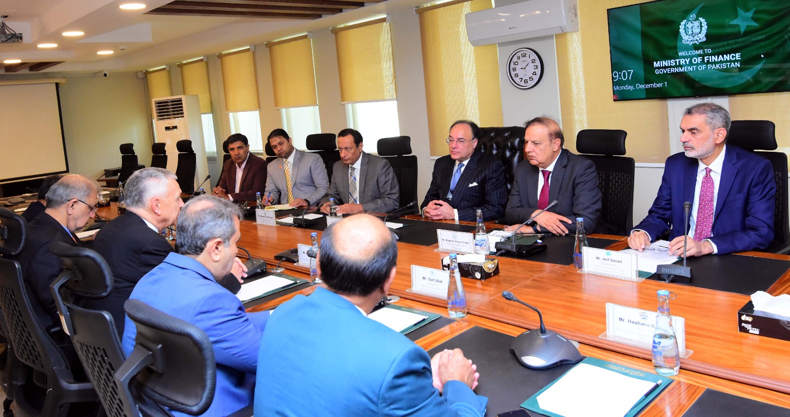 Finance minister says climate-driven flooding is weighing on Pakistan’s economic growth