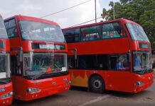 Double-decker buses return to Karachi roads after nearly five decades