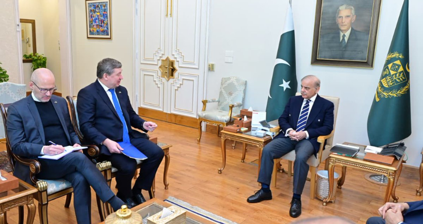PM Shebaz reaffirms commitment to expand trade and economic cooperation with EU