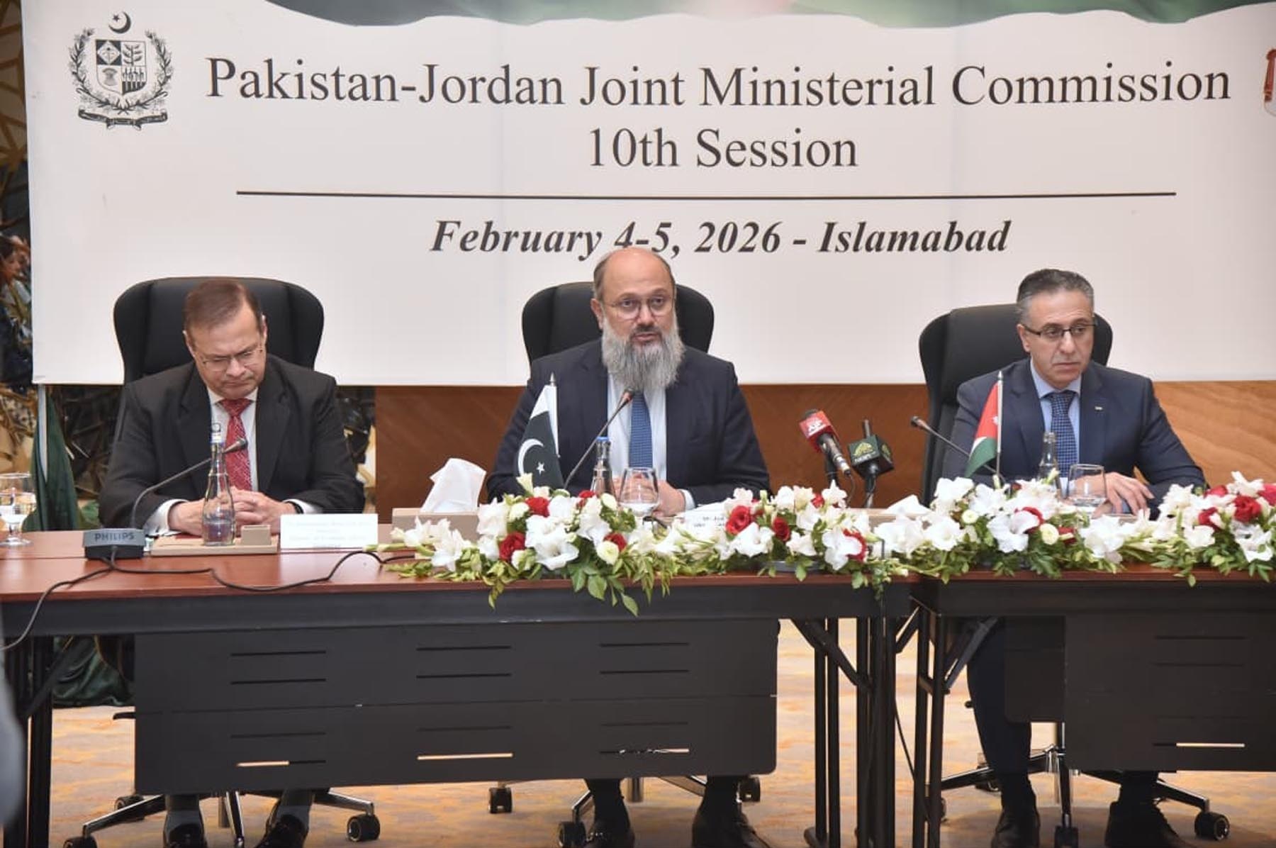 Pakistan, Jordan agree to pursue preferential trade agreement, expand cooperation in 16 sectors