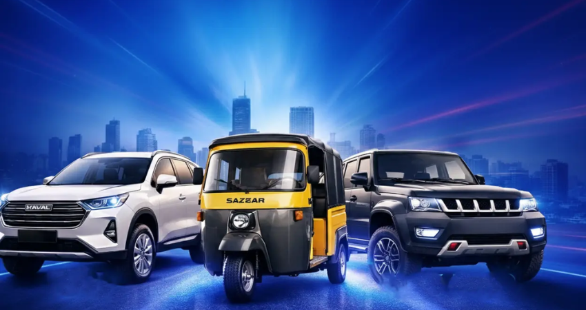 Sazgar posts January sales of 2,004 Havals, 4,161 three-wheelers