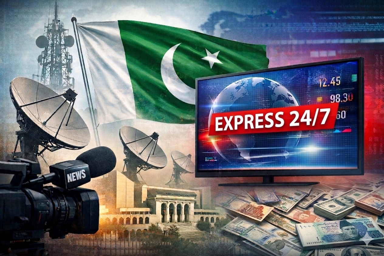 Express Group launches Pakistan’s 4th english news channel in a year amid reports of strategic state backing