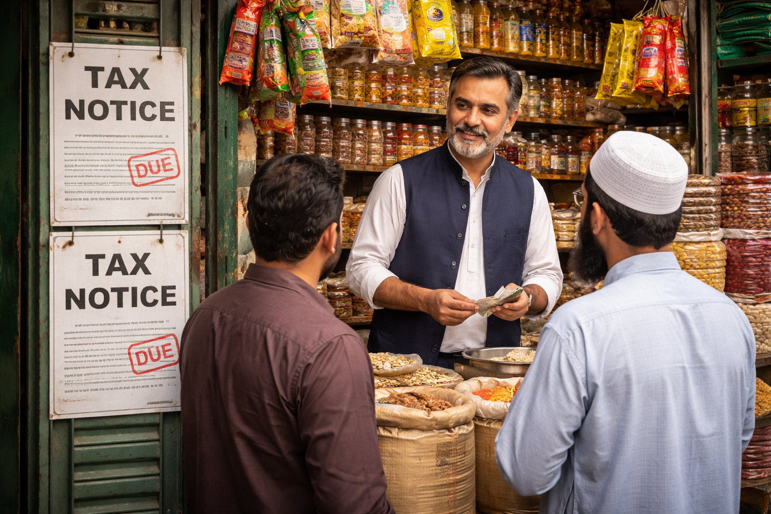 IMF presses Pakistan to bring traders into tax net through asset-based levy