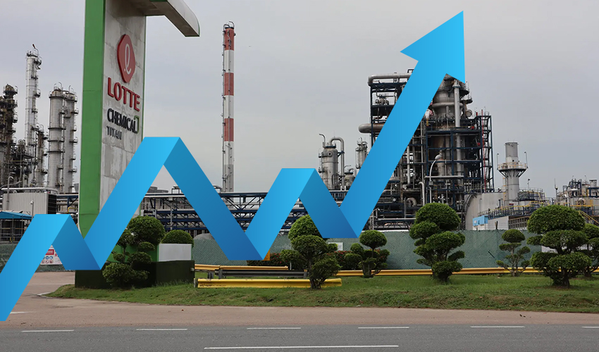Despite supply disruptions, Lotte Chemical profits rise on improving margins