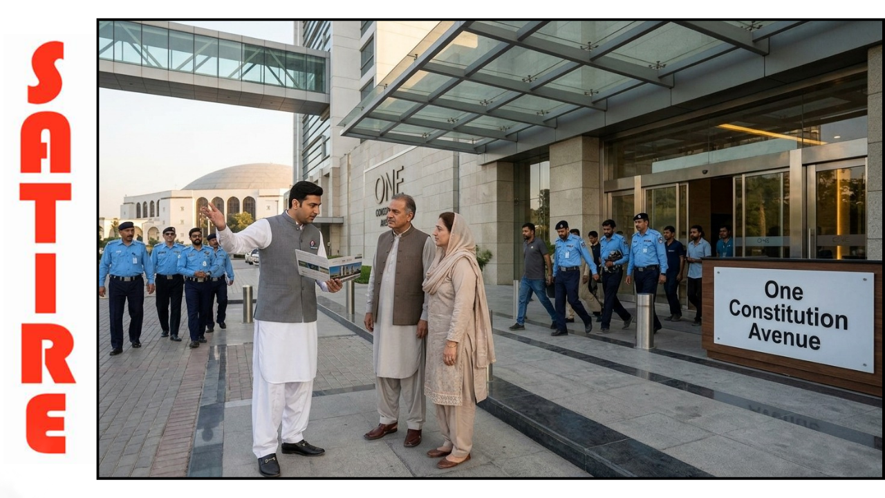Right time to buy-the-dip in One Constitution Avenue apartments, say Islamabad real estate agents