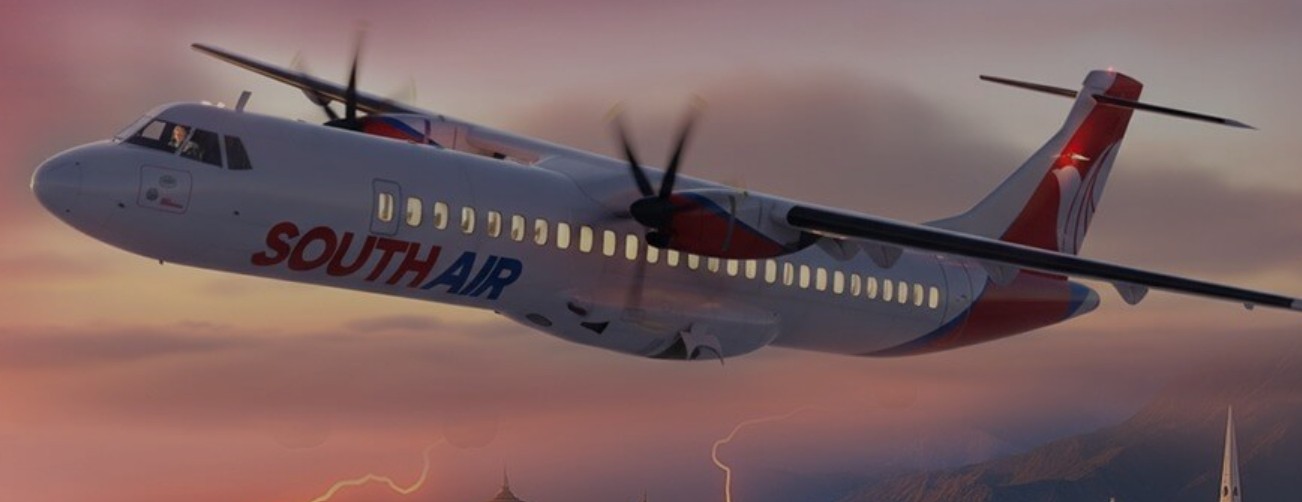 South Air’s first ATR 72-500 aircraft arrives in Pakistan
